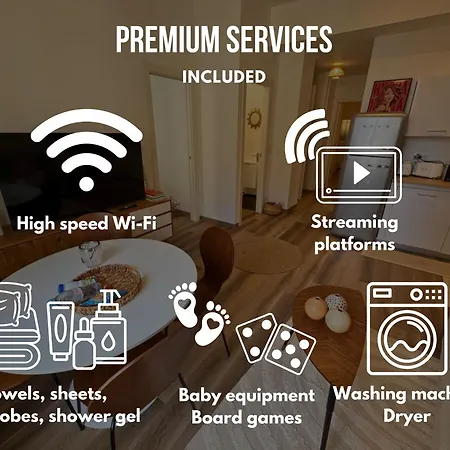 Apartment Le Corner - 5 Min To - Ideal Couples Or Groups - Near Events - Quiet - Premium Services *